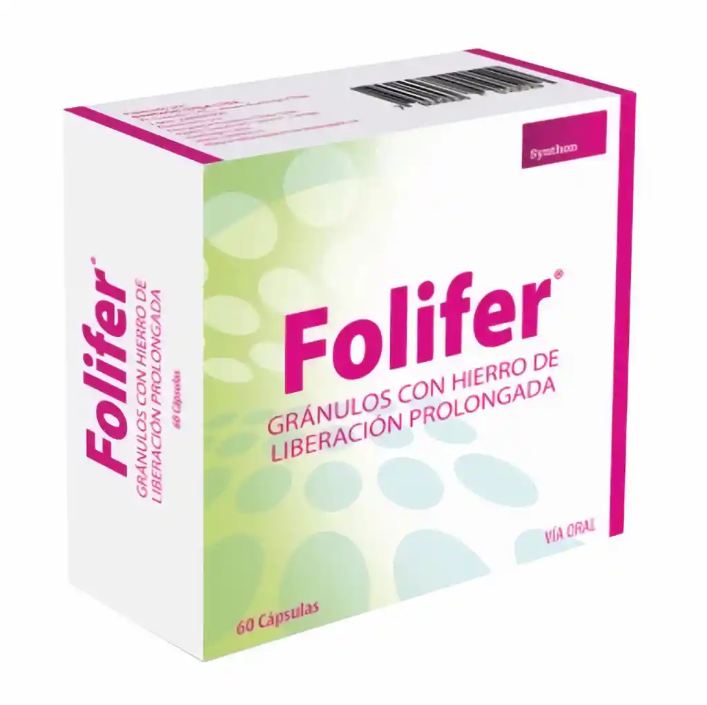 Folifer Vitaminas en Cápsulas