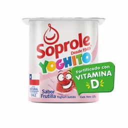 Soprole Yogurt Batido Yoghito Sabor a Frutilla