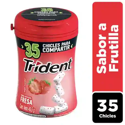 Trident Chicle Fresa