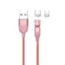 Miniso Cable de Carga 2 en 1 Magnético