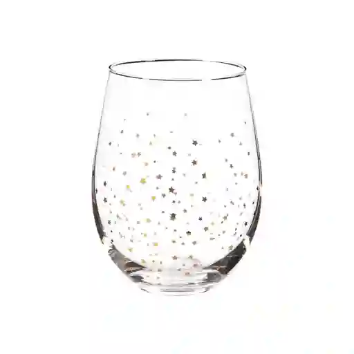 Vaso de Vidrio Navidad 540 mL Casaideas