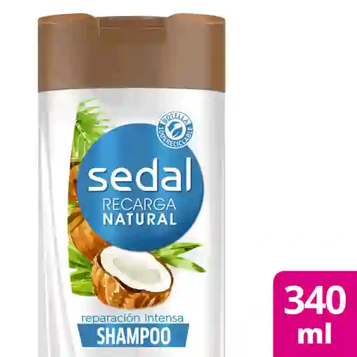 2 x Sedal Shampoo Recarga Natural Bomba Coco Z