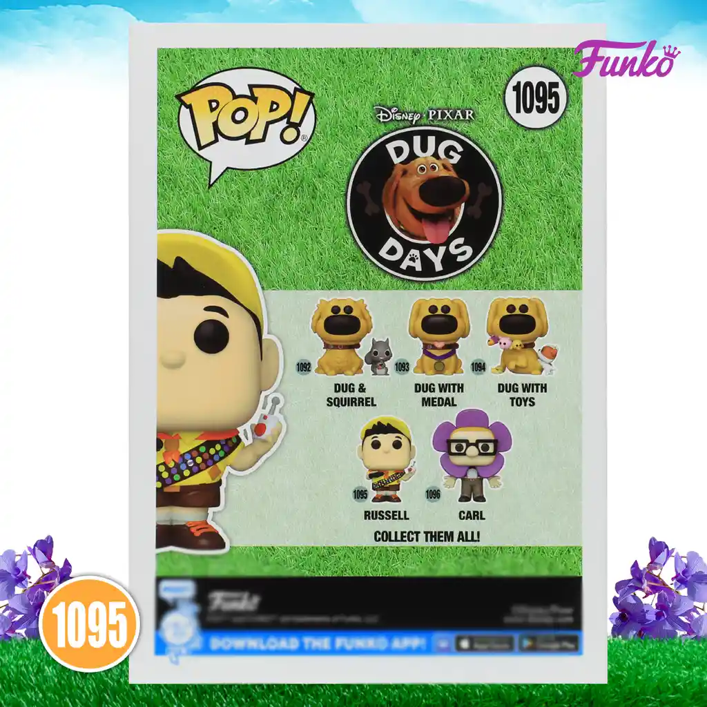 Funko Pop! Figura de Colección Russell Dug Days 1095