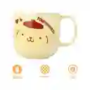 Taza Con Cuchara Amarilla 450 mL Miniso