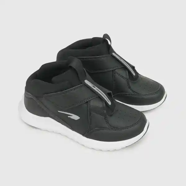 Zapatillas 2 Velcros Easyfit Para Niño Negra Talla 37 Colloky