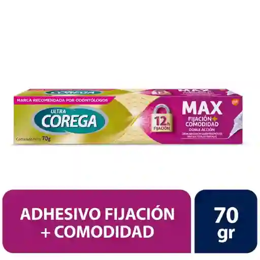 Corega Crema Adhesiva Dental Máxima Comodidad