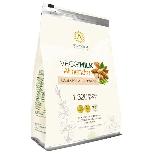 Veggimilk Aquasolar Almendra