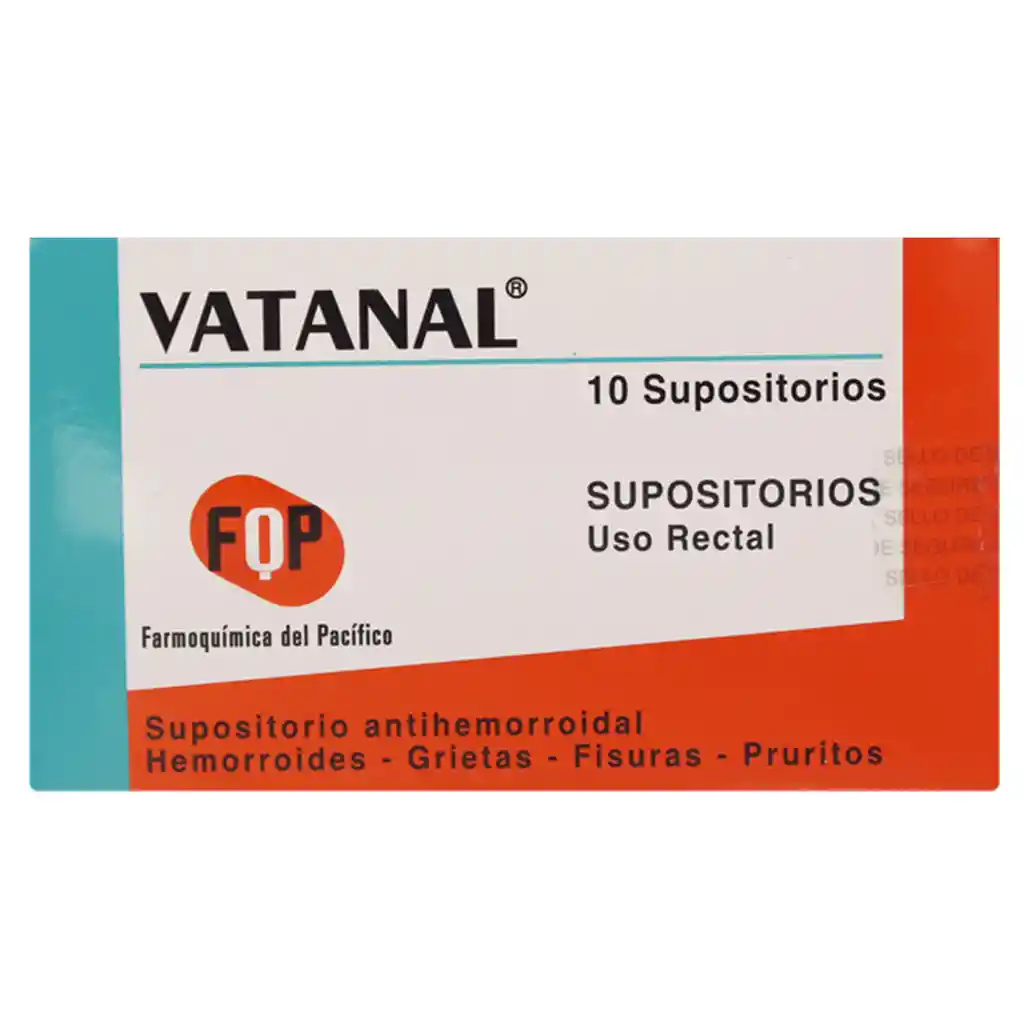 Vatanal Antihemorroidales Sup.10