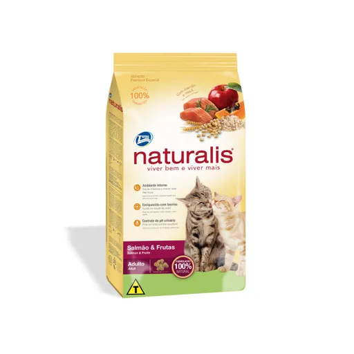 Naturalis Total Alimento Para Gato Adultosalmon & Frutas