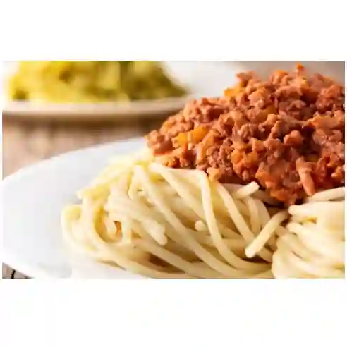 Pasta (Tallarines) a la Boloñesa