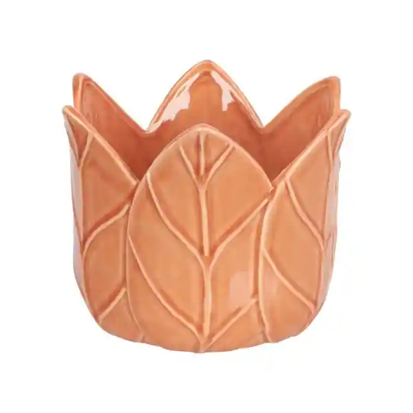 Maceta de Cerámica Flor 16.3 x 15.3 x 13.3 cm Casaideas