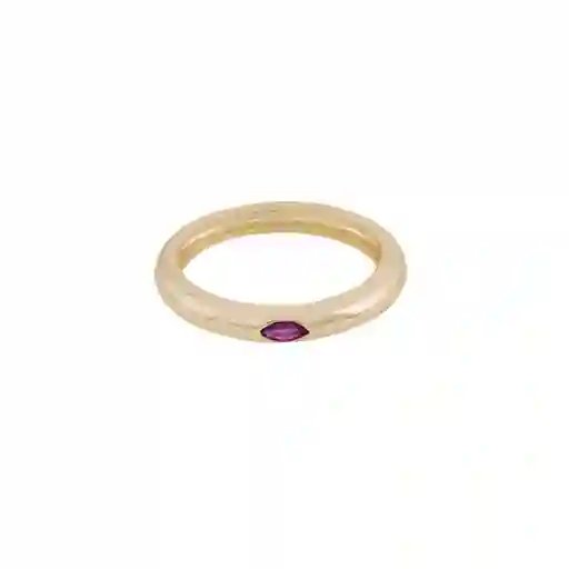 Anillo Louis Rose Baño de Oro Talla 6 Noa Joyas