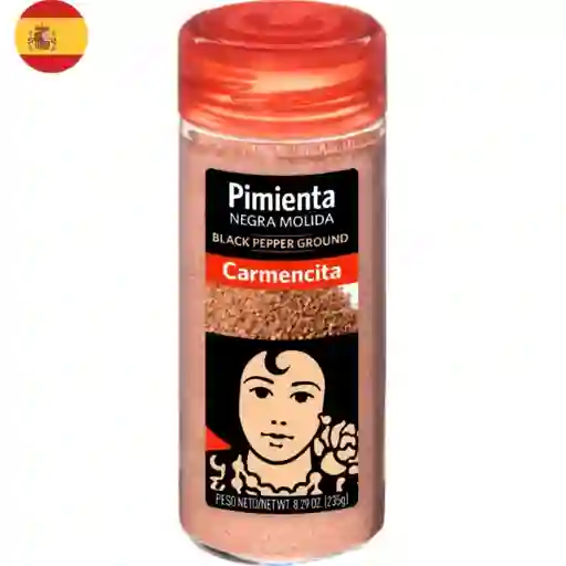 Pimienta Negra Carmencita Molida Jumbo Impo