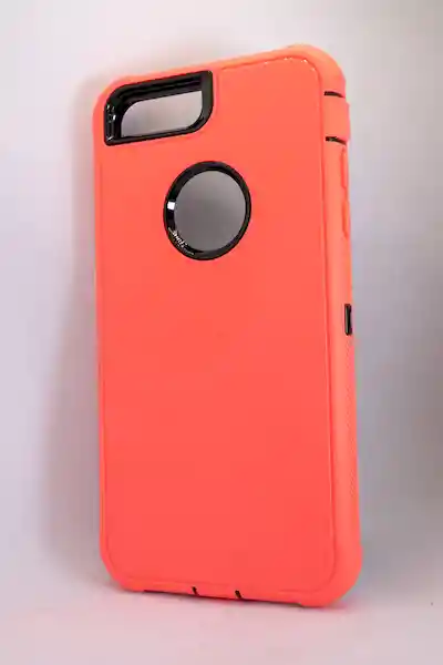 Carcasa Para iPhone Alta Protección Color Coral