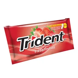 Trident Goma de Mascar Sabor a Fresa 