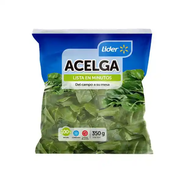 Acelga Congelada Lider
