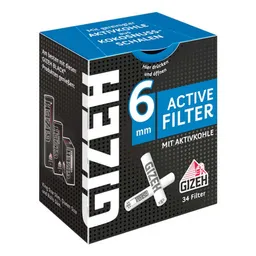 Gizeh Filtro Active Filter Black 6 mm