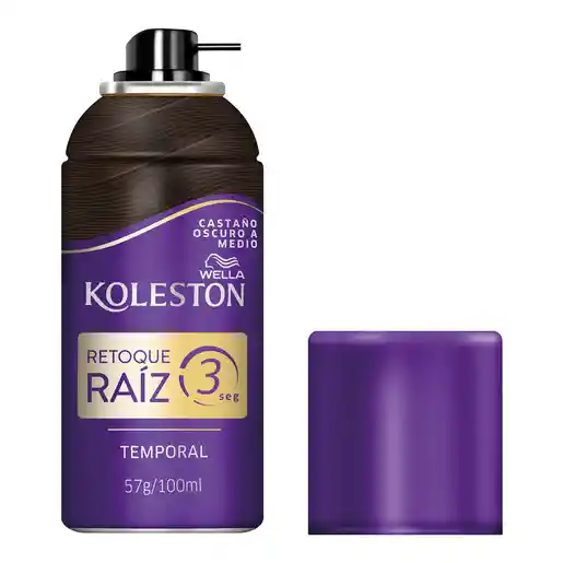 Koleston Retocador de Raiz 3 Temporal Castaño Oscuro