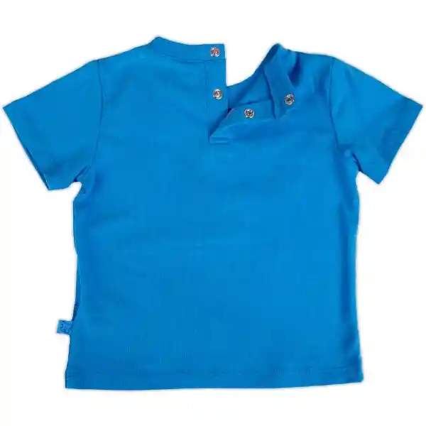 Polera Bebé Niño Azul Eléctrico Talla 18 M Pvy650-23Azl Pillín