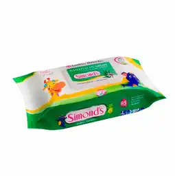 Simonds Toallas Húmedas con Aloe Vera Manzanilla y Vitamina E