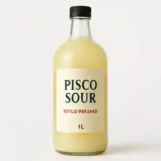 Pisco Sour Estilo Peruano 1 l
