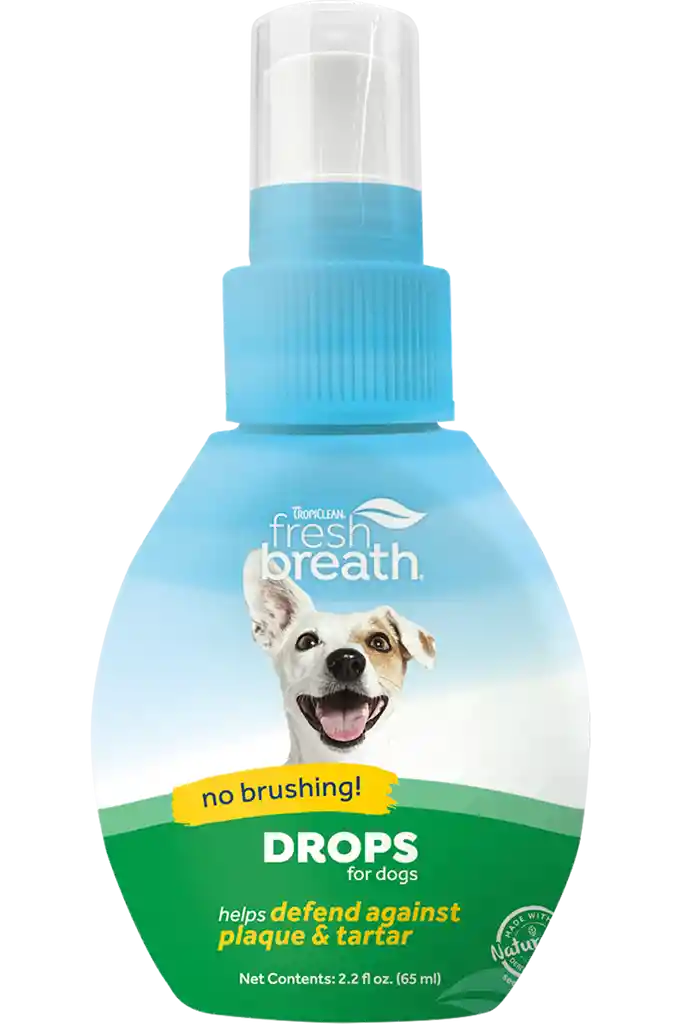 Tropiclean Fresh Breath Gotas para el Mal Aliento de Perros