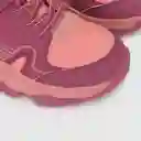 Zapatillas Outdoor Para Niña Fucsia Talla 31