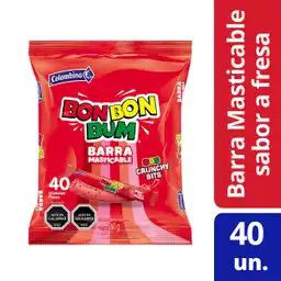 Colombna Barra Masticable  Fresa Crunchy