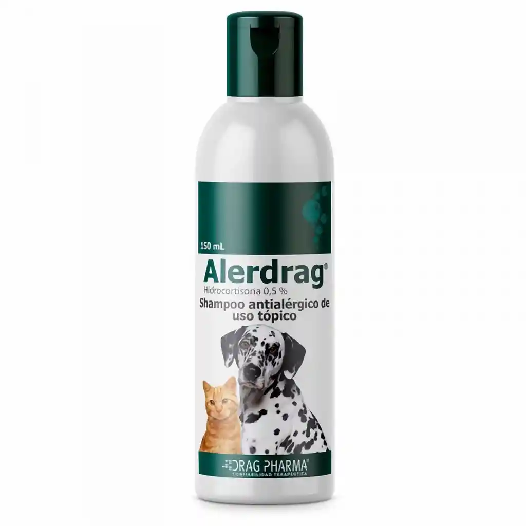Alerdrag Shampoo Antialérgico Uso Tópico para Mascotas