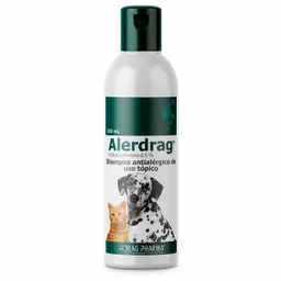 Alerdrag Shampoo Antialérgico Uso Tópico para Mascotas