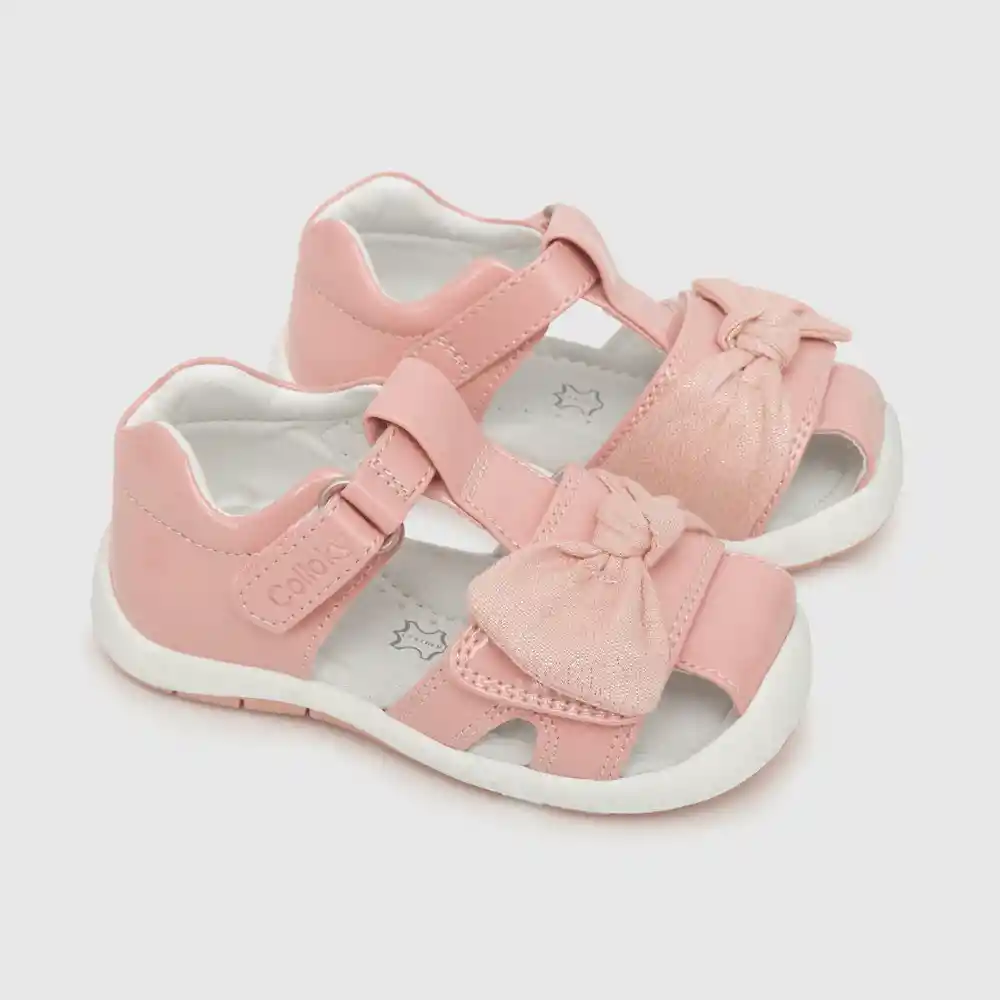 Sandalias Para Niña Rosado Talla 18