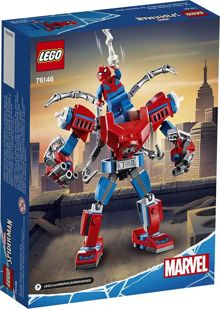 Lego Set de Construcción Armadura Robótica de Spider-Man