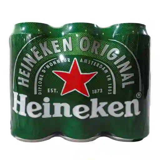 Heineken Cerveza Rubia x6 Unidades