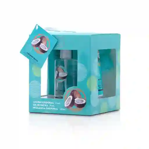 Spa Be Set Crema Corporal Coconut + Shower + Body Spray