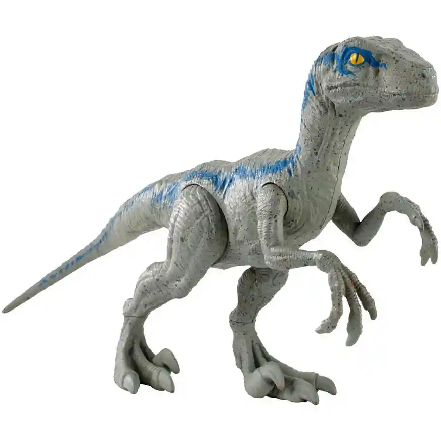 Mattel Jurassic World Dino Escape Figura Dinosaurio Velociraptor "blue"