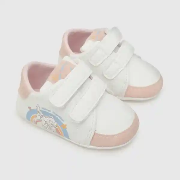 Zapatillas Bambi de Bebé Niña Off White Talla 15 Colloky