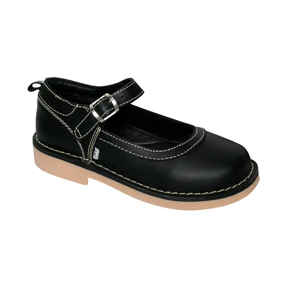 Zapatos Reina Escolar Senior Para Niña Negra Talla 36