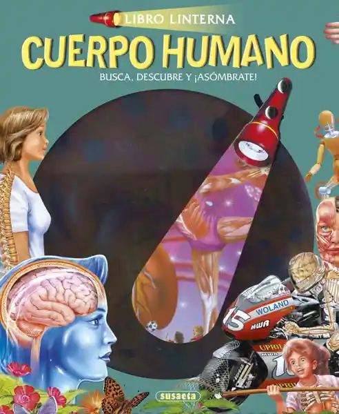 Cuerpo Humano. Libro Linterna - VV.AA