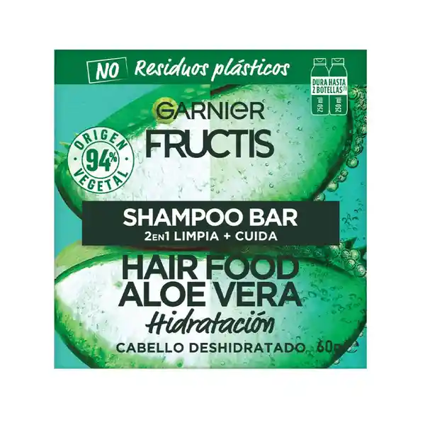 Garnier-Fructis Shampoo Hair Food Aloe Barra