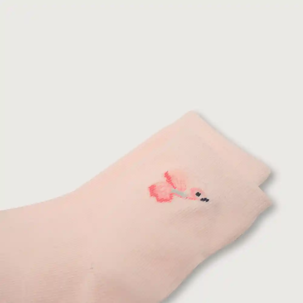 Pack Calcetines Para Niña Rosado Hawaii Talla 17/19