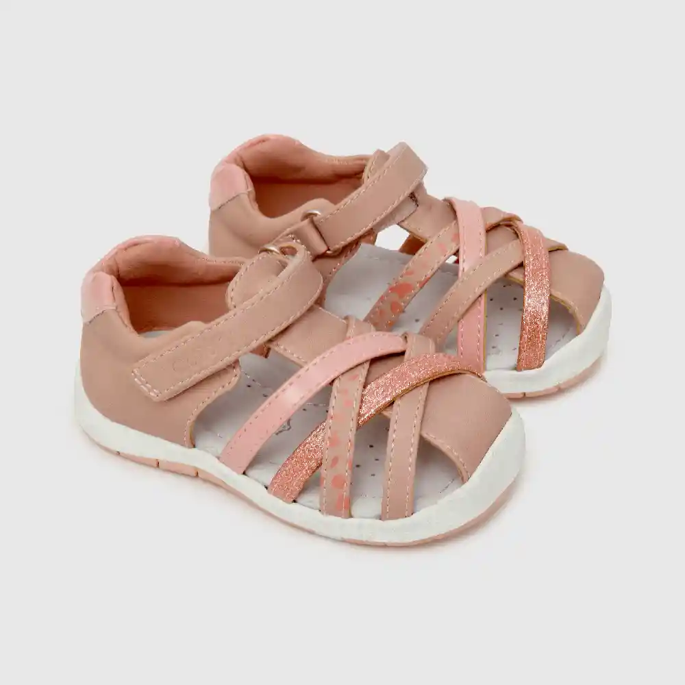 Sandalias Niña Rosado Talla 20