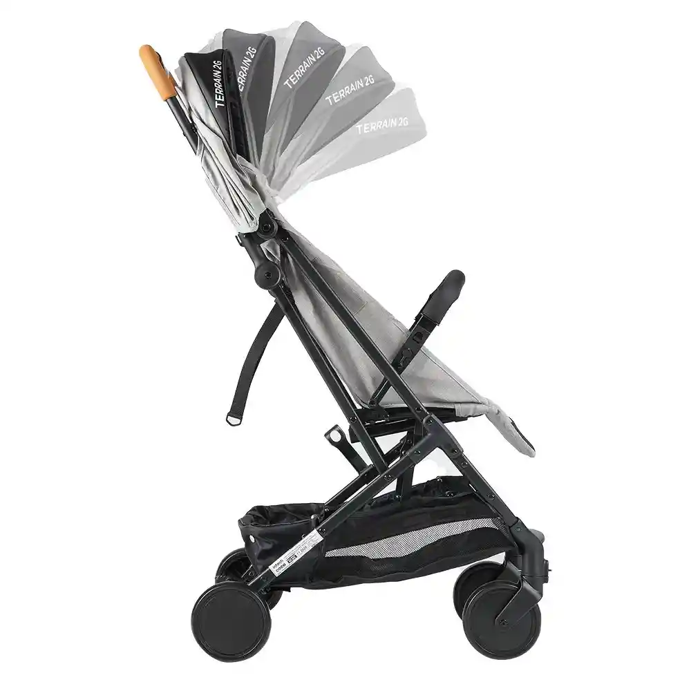 Infanti Coche Paseo Terrain 2G Gris Melange 012110C628G