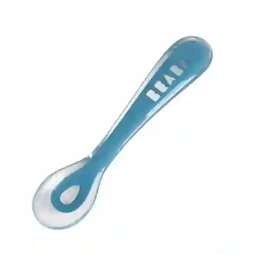 Beaba Cuchara Silicona 2da Edad Azul - 913426