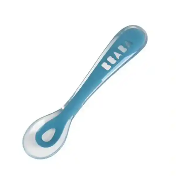 Beaba Cuchara Silicona 2da Edad Azul - 913426