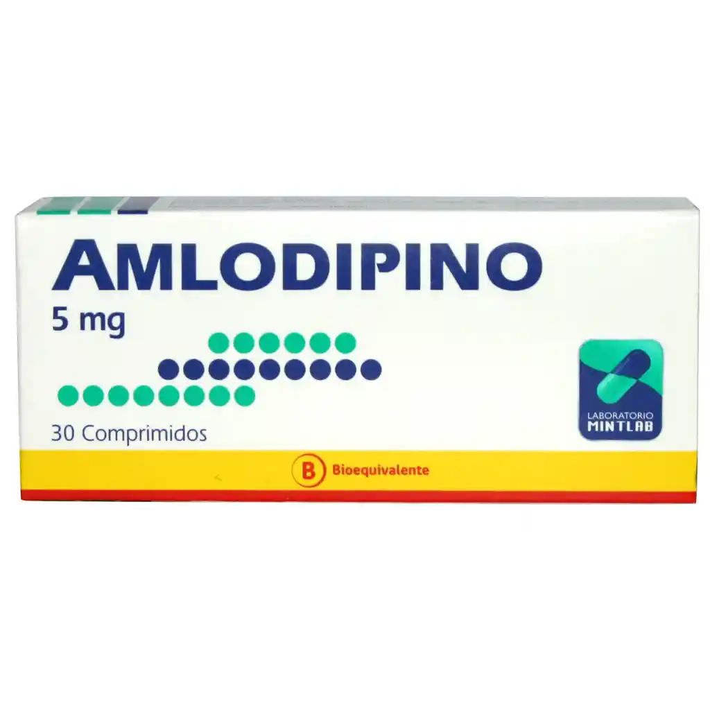 Amlodipino 5 Mg X 30 Comp (Ascend)