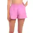 Short Deportivo Mujer Morado Talla S Samia