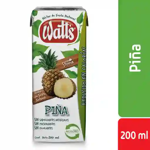 Watts Néctar de Piña con Stevia