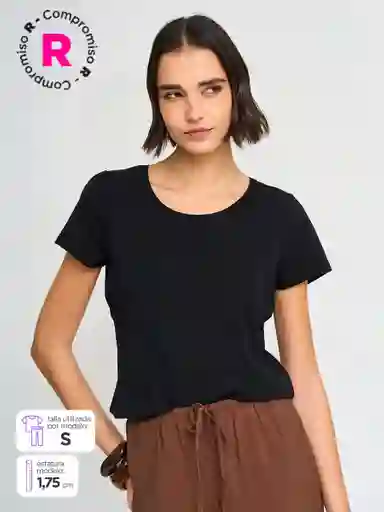 Marquis Polera Round e Negro S S25