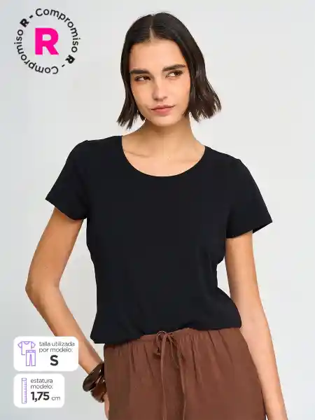 Marquis Polera Round e Negro S S25