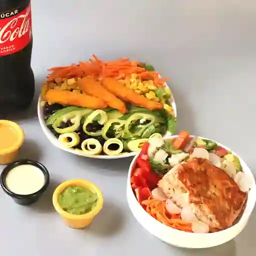 Promo Bowls 6 y Bebida 1.5 Lts